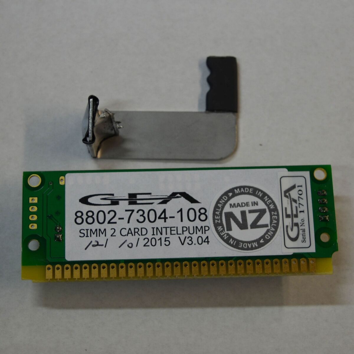 SIMM 2/3 Program Card For Intelpump/Pump Man 8802-7304-108