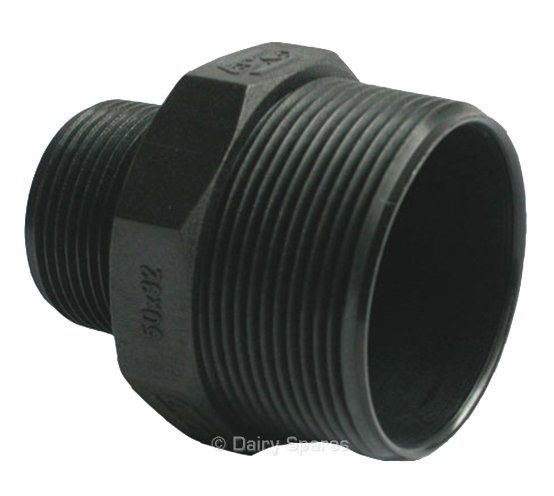 Hexagonal Plastic Nipple Male/Male 1″x½”BSP – 92115 BSP 92115