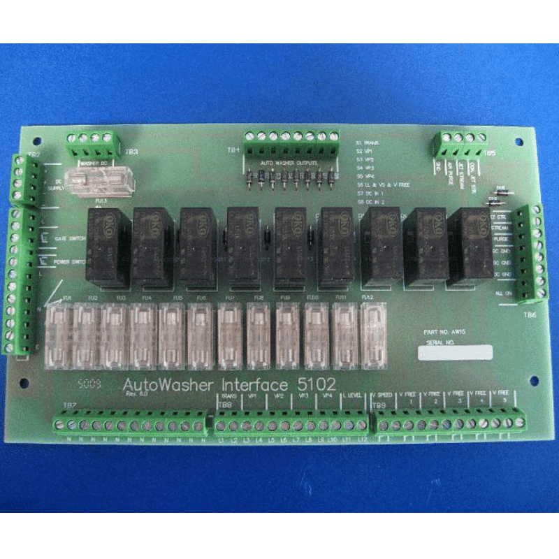 Dairymaster autowasher equipment interface PCB