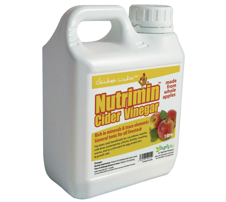 Agrivite Chicken Lickin Nutrimin Cider Vinegar TSK0120 | TSK0125