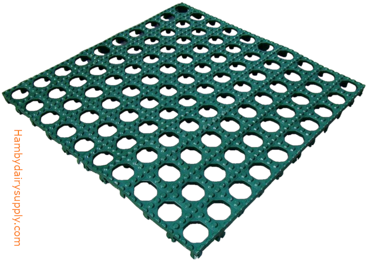 Parlor Floor Mat - Green 20 x 20 x 1 (Case of 10) Call to Order 4999-1110-174