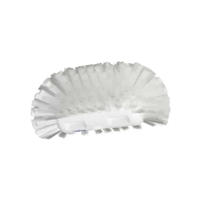 Economy milk bulk tank brush head – white