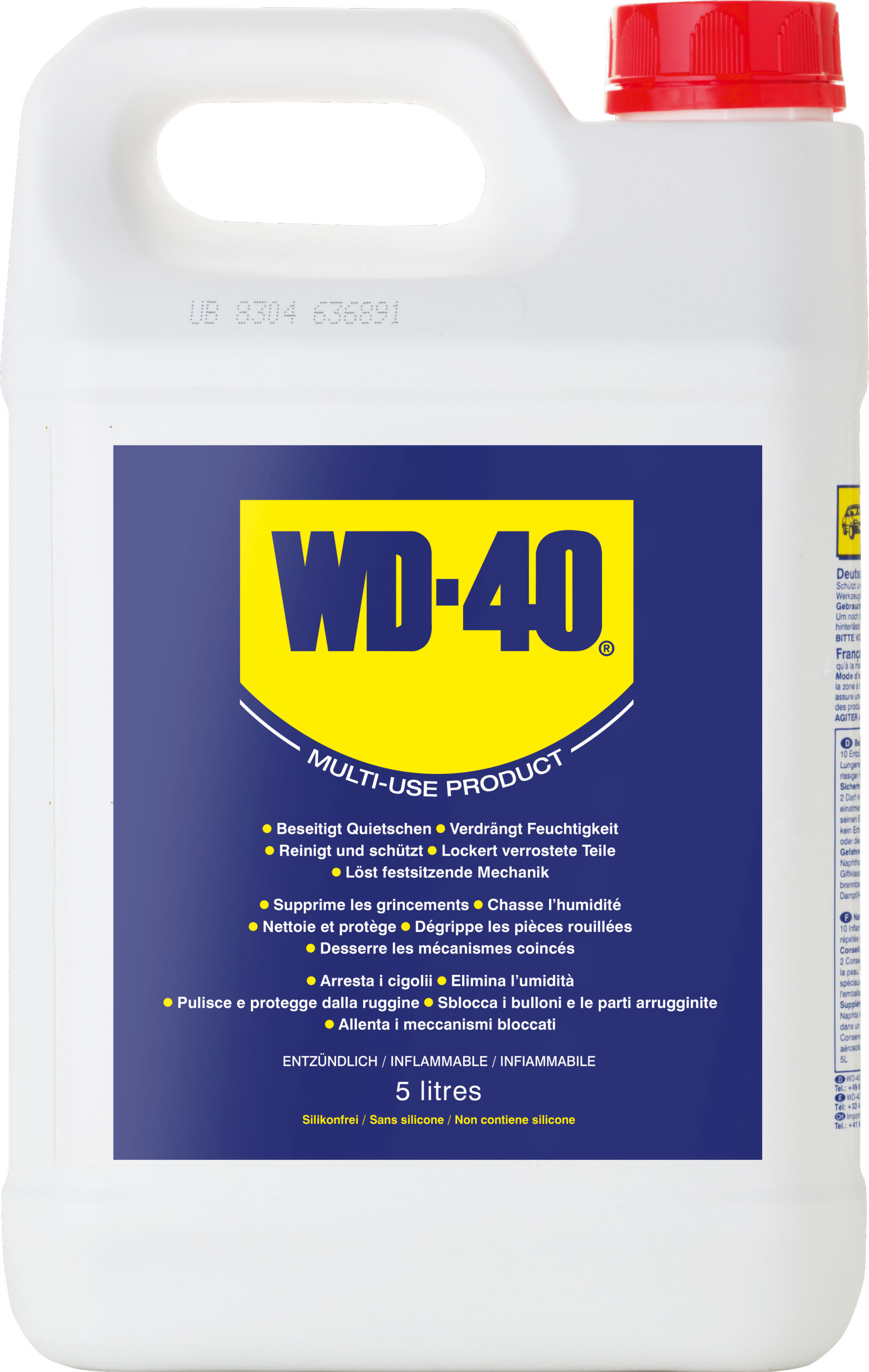 WD-40 Multifunktions-Öl Kanister | 5 Liter