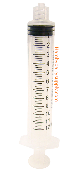 12 ml Syringe Luer Lock - box of 100