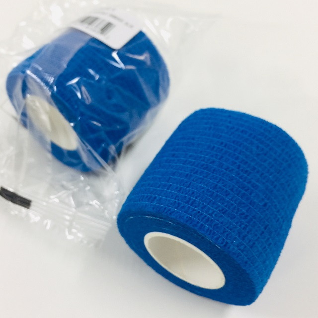 Blue - Cohesive Flexible Bandage 2 inch x 5 yards stretched