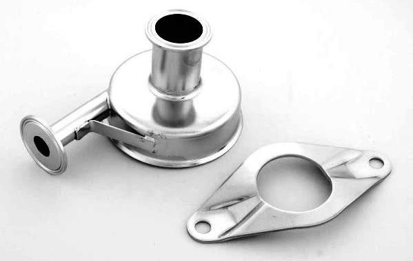 RH GEA Milk Pump Head clamp fittings 7750-0027-158