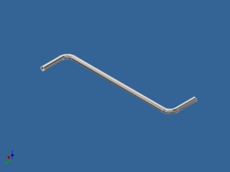Swingover Arm Modular Swivel Section Frame Tube – 13 x 1.5 x 465mm