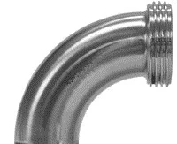 Female Bevel Seat x Hose adaptor - 1.5 inch - elbow