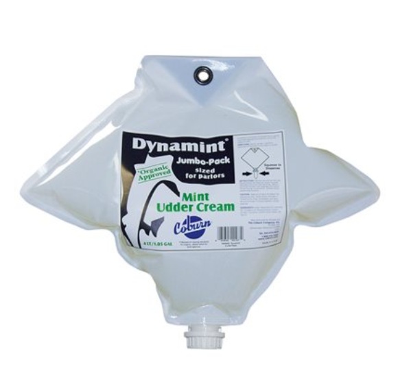 Dynamint White Peppermint oil Udder Cream Jumbo-Pack - 4L Bag