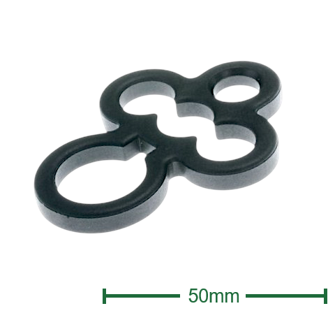 Plastic Bracket for Hamby and GEA Goat or Sheep Milking Assemblies