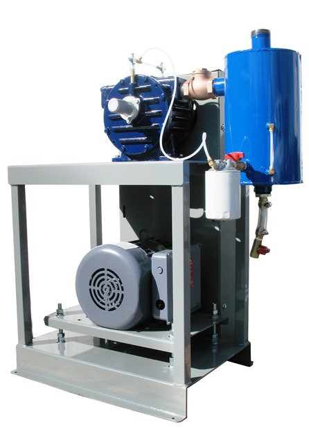 5 HP E-5 Vacuum Pump Package as shown M-Style RPM 67557