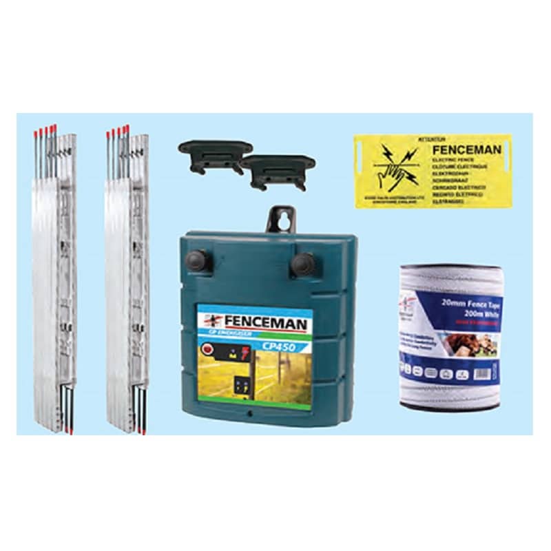 Fenceman electric fence equestrian package. CP450