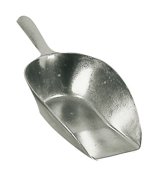 Aluminium Futterschaufel 900 g, eckig