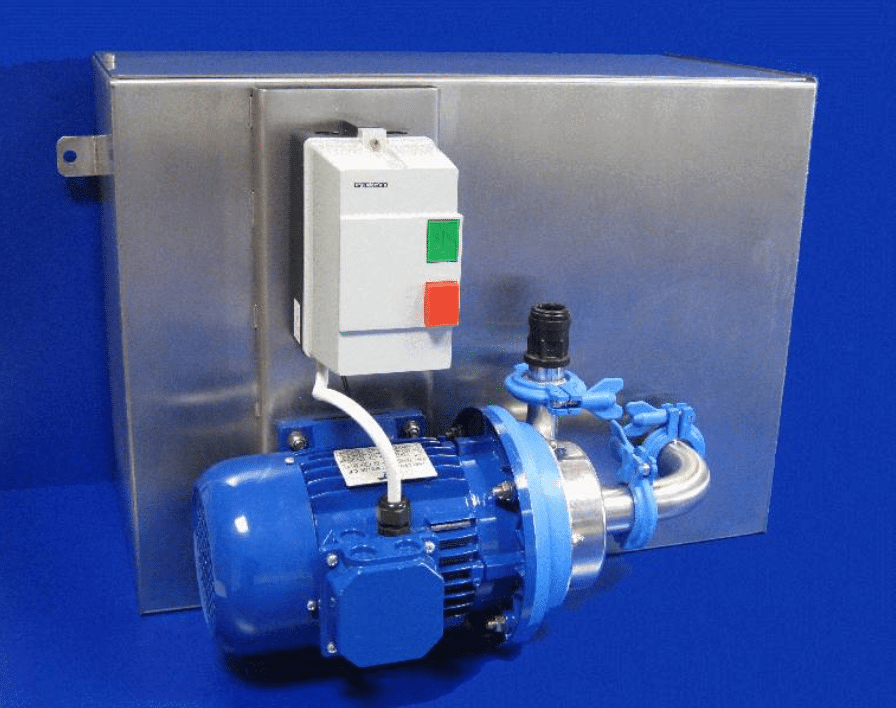Clustercleanse water reservoir c/w circulation pump – three phase