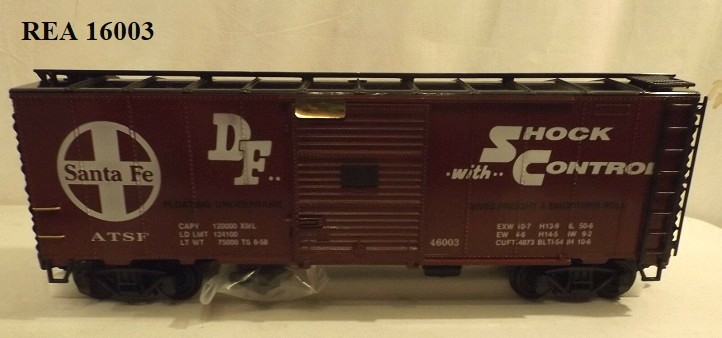 Santa Fe Box car 16003- G scale