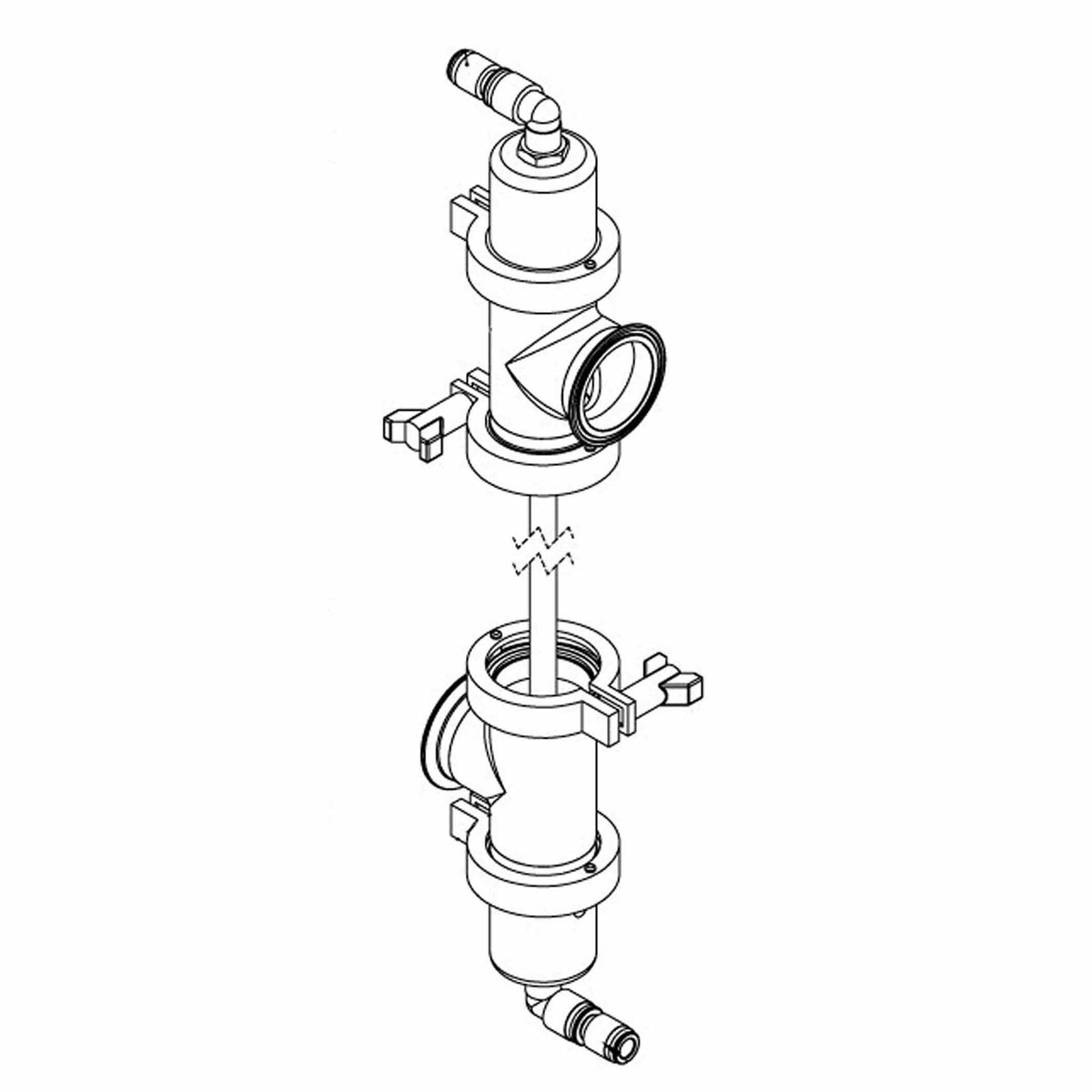 Single Receiver Plus Swivel Kit Assembly 8801-6483-220