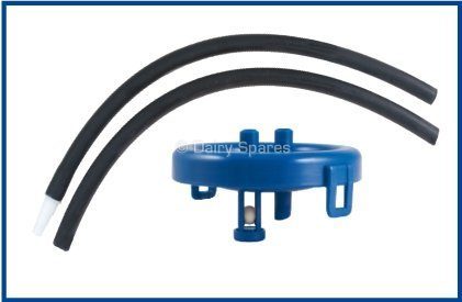 Quarter Milker Lid c/w Tubes, Connector and Ball Valve – QM10 QM10
