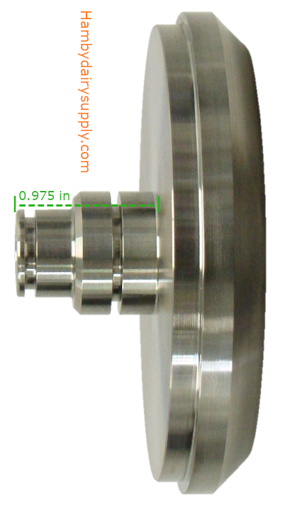 S&D New Style 3 inch tank valve adaptor, to attach valve to Quick Connect 8825995 M-8801962
