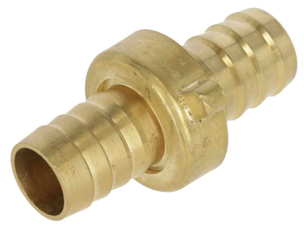 Schlauchverschraubung 3-teilig für Schlauch 1/2", Messing