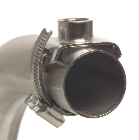 Stainless Steel Straight Threaded Milk Entry Hose Clamp