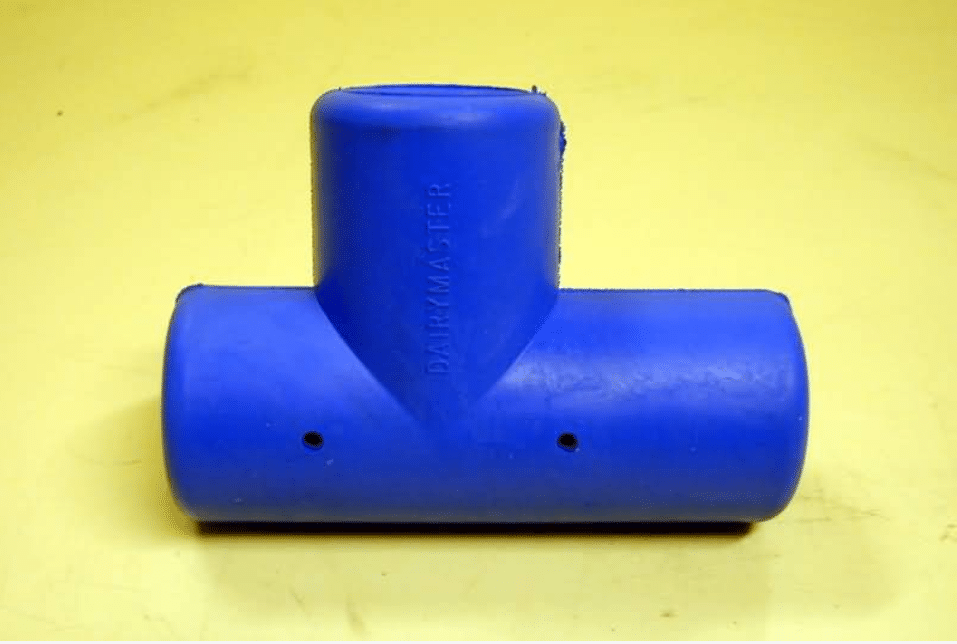 Recording Jar 1.25 Rubber Tee Moulded