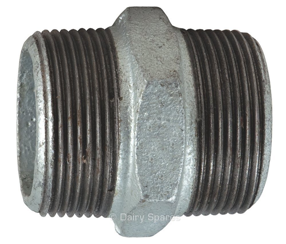 Hex Nipple Male/Male BSP Sizing 2″x2″ – 77413