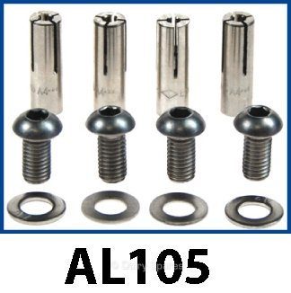 Ambic Locator Mounting Kit for Concrete Platform (4Pk) – AL105 AL105