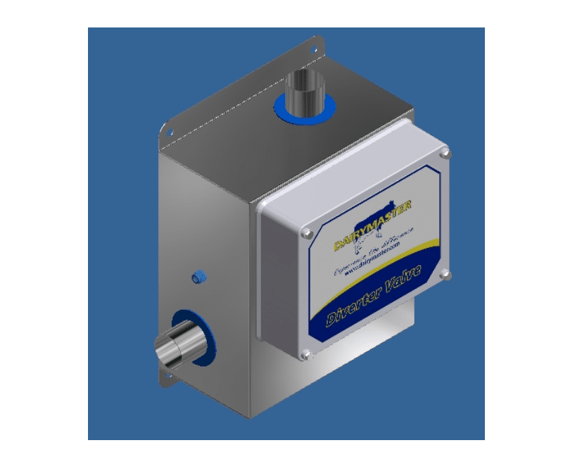 Dairymaster Autowasher waste diverter double valve