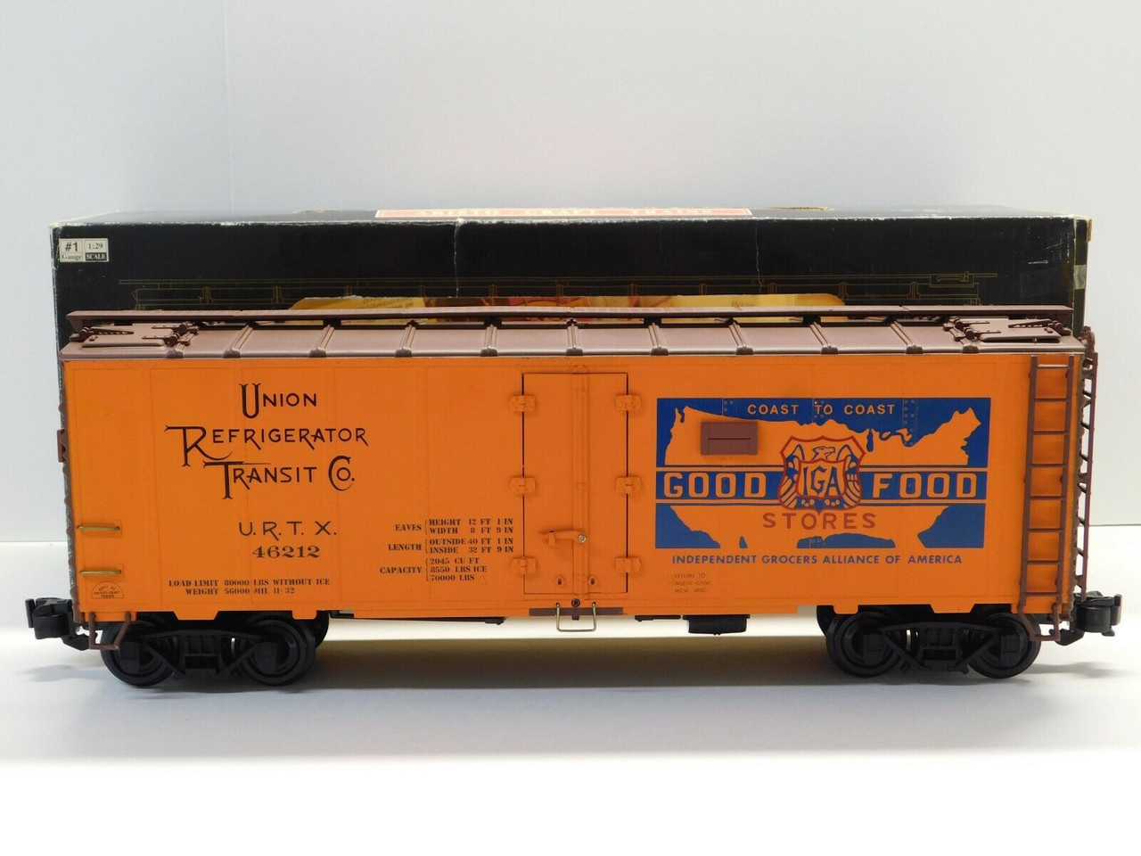 IGA Foods Reefer car 46212 - G scale