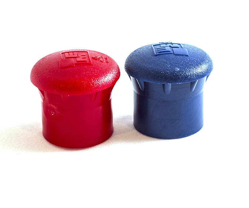 Anti kick bar for cattle – h/duty plastic end cap
