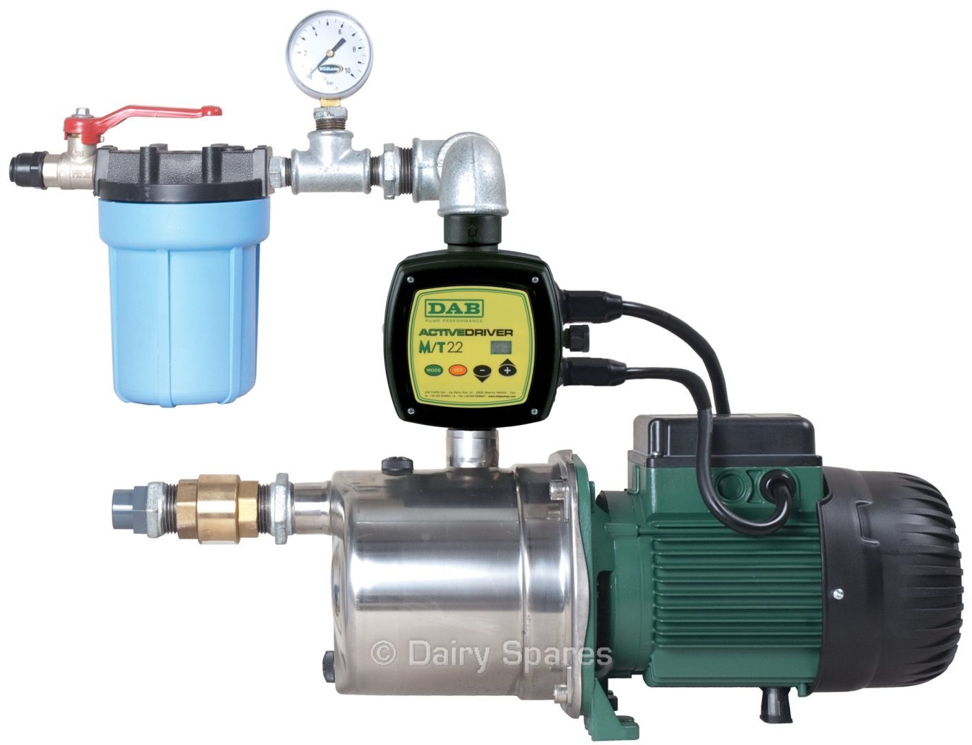 AirWash® Water Pump Installation Package c/w ActiveDriver Flow Control for Swing Over Parlour – AW915 AW915