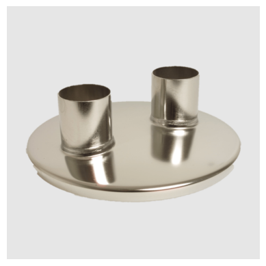 S/S Lids for Milk Receiver with Two Outlets