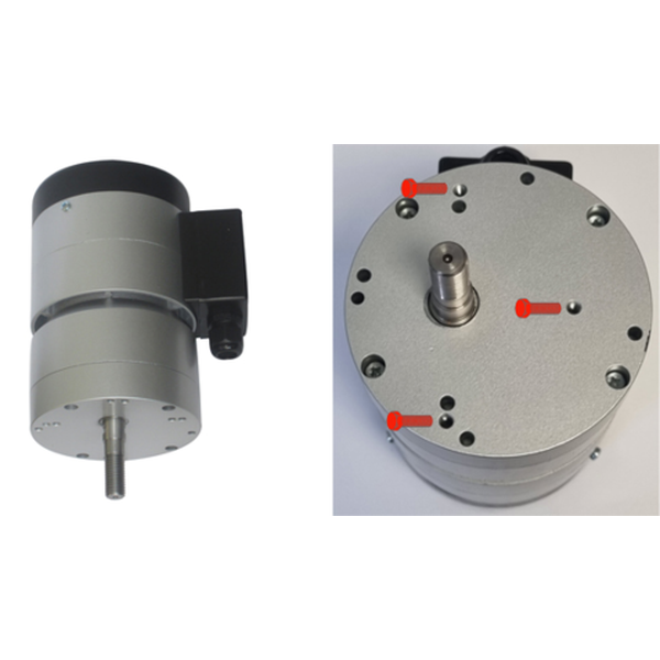 Agitator Motor Spahr MRE-1-V 230V 1ph 30rpm For Etscheid Shaft M14 x 55mm