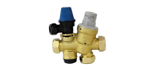 22mm combination valve group (3 bar)