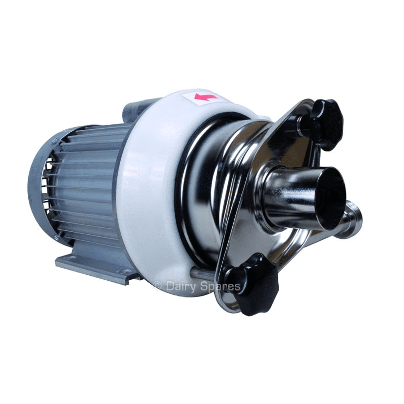Standard Packo Milk Pump, 0.55kW Single Phase IP55, 6300ltr/hr 230V 50Hz MP400