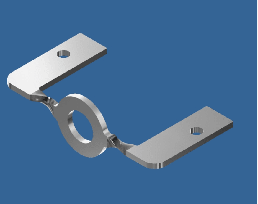 Acr rope guide support plate