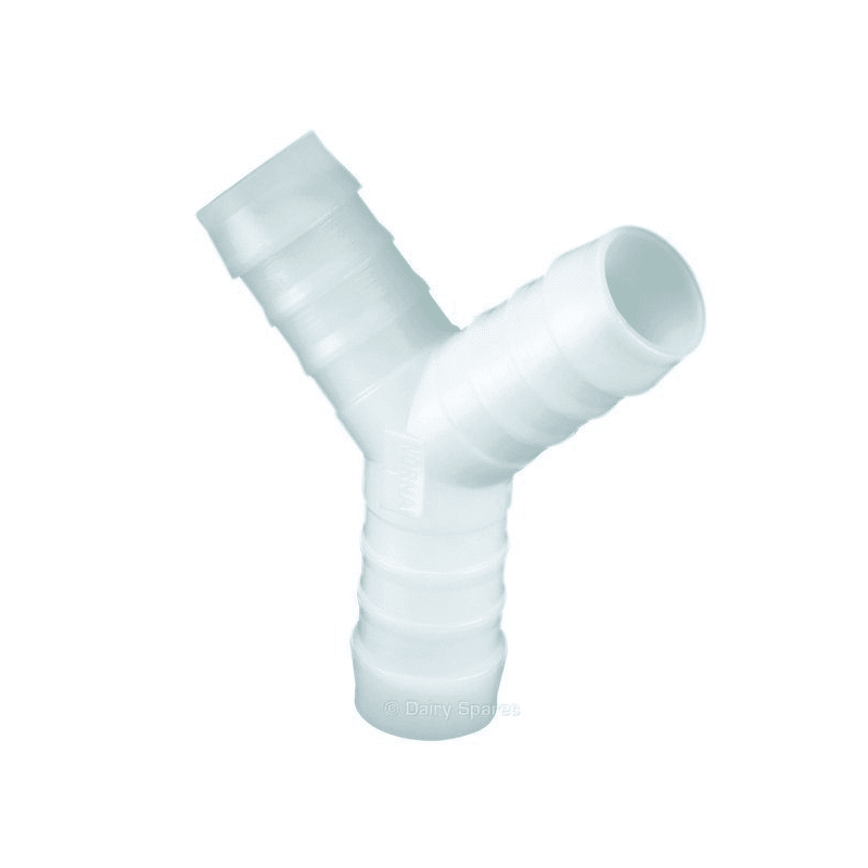 Plastic Push on Plastic Y Piece Hosetail RY06