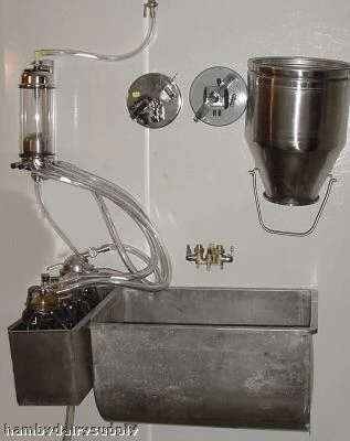 Hamby Bucket Washer Super Cleaning Package - single large sink with wall brackets plus small side sink