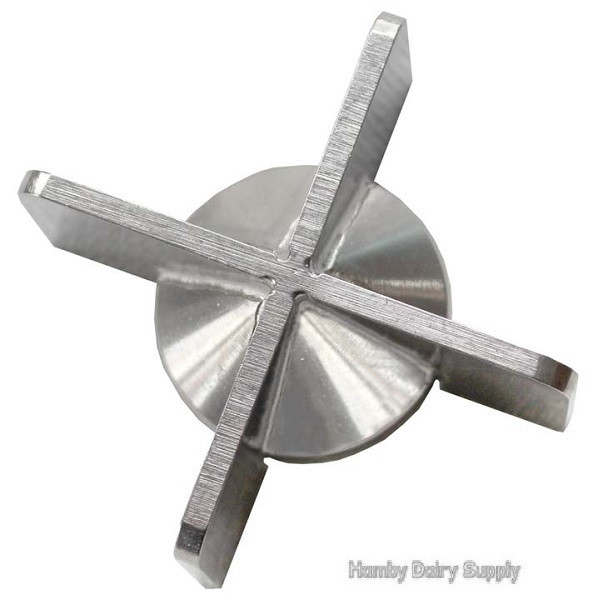 Impeller for Bou-Matic 3 inch milk pump
