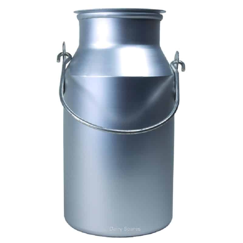 Aluminium milk churn with lid 4 pint MC40