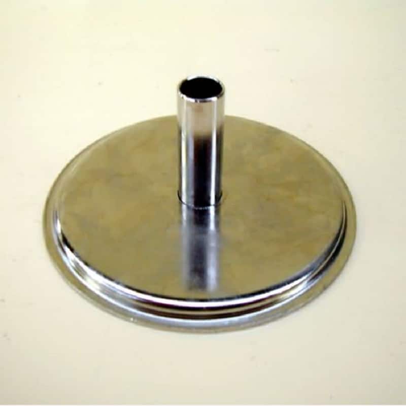Dairymaster inline filter blank 6″ (incl 5/8″ nipple)