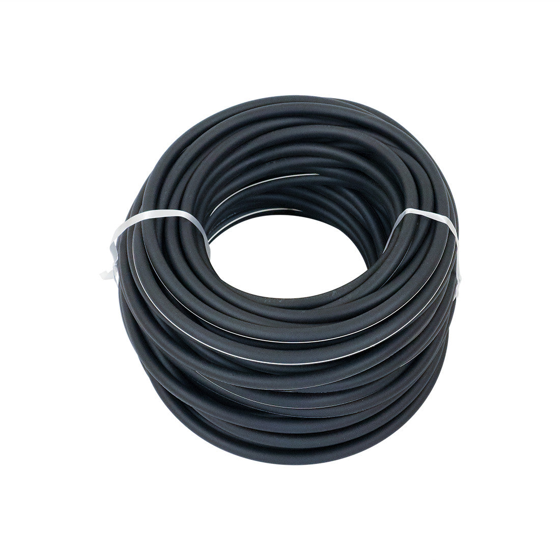 Milk hose, 50 Meters - Ø9,5mmxØ16mm/white stripe (Aftermarket)