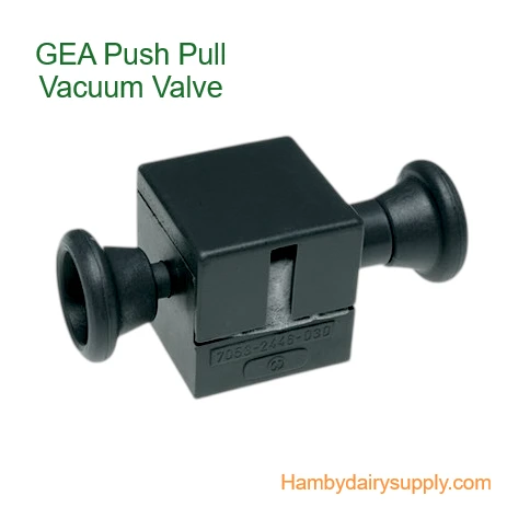 Manual Vacuum Push Pull Valve for GEA Westfalia 7071-9901-370