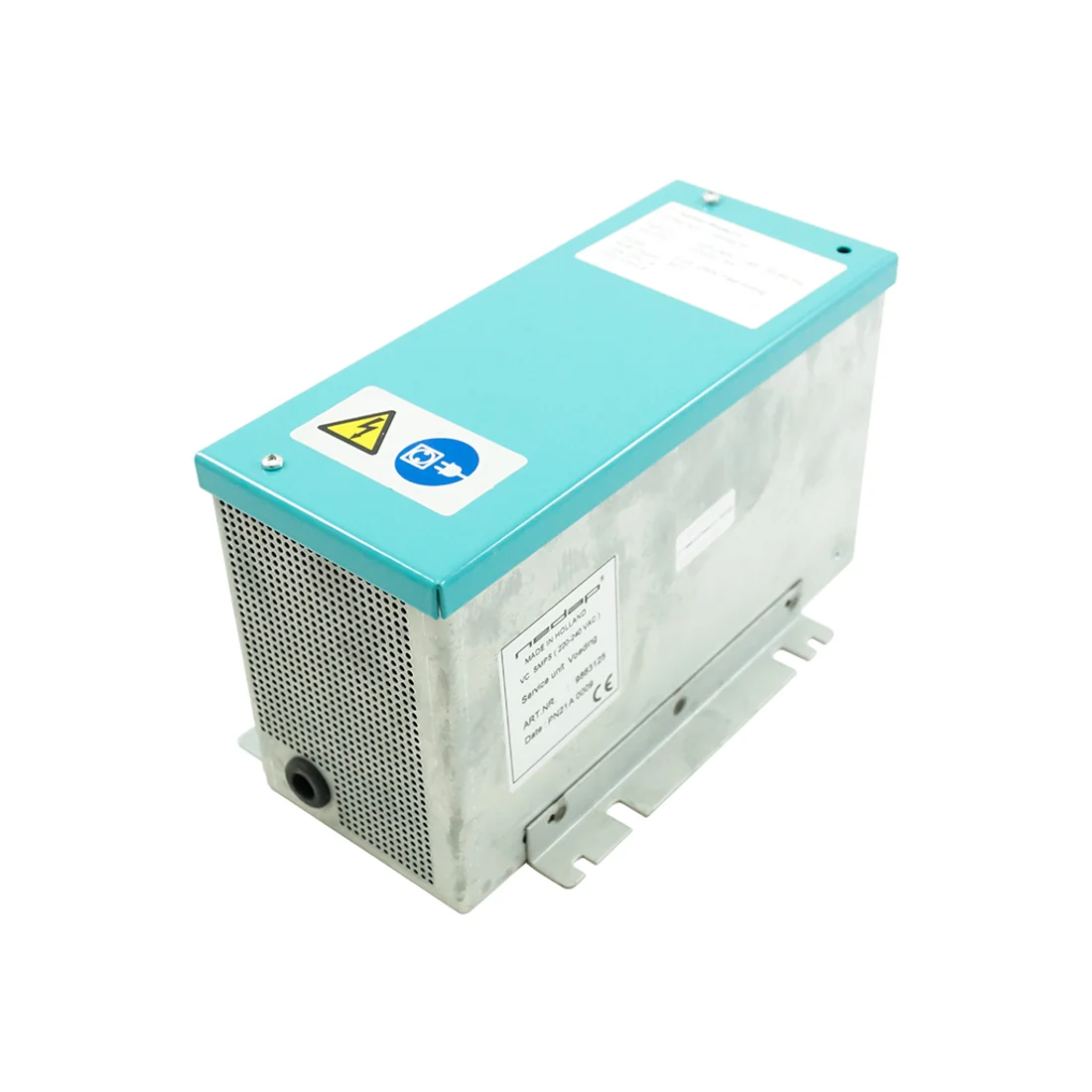 Power supply, robot, used
