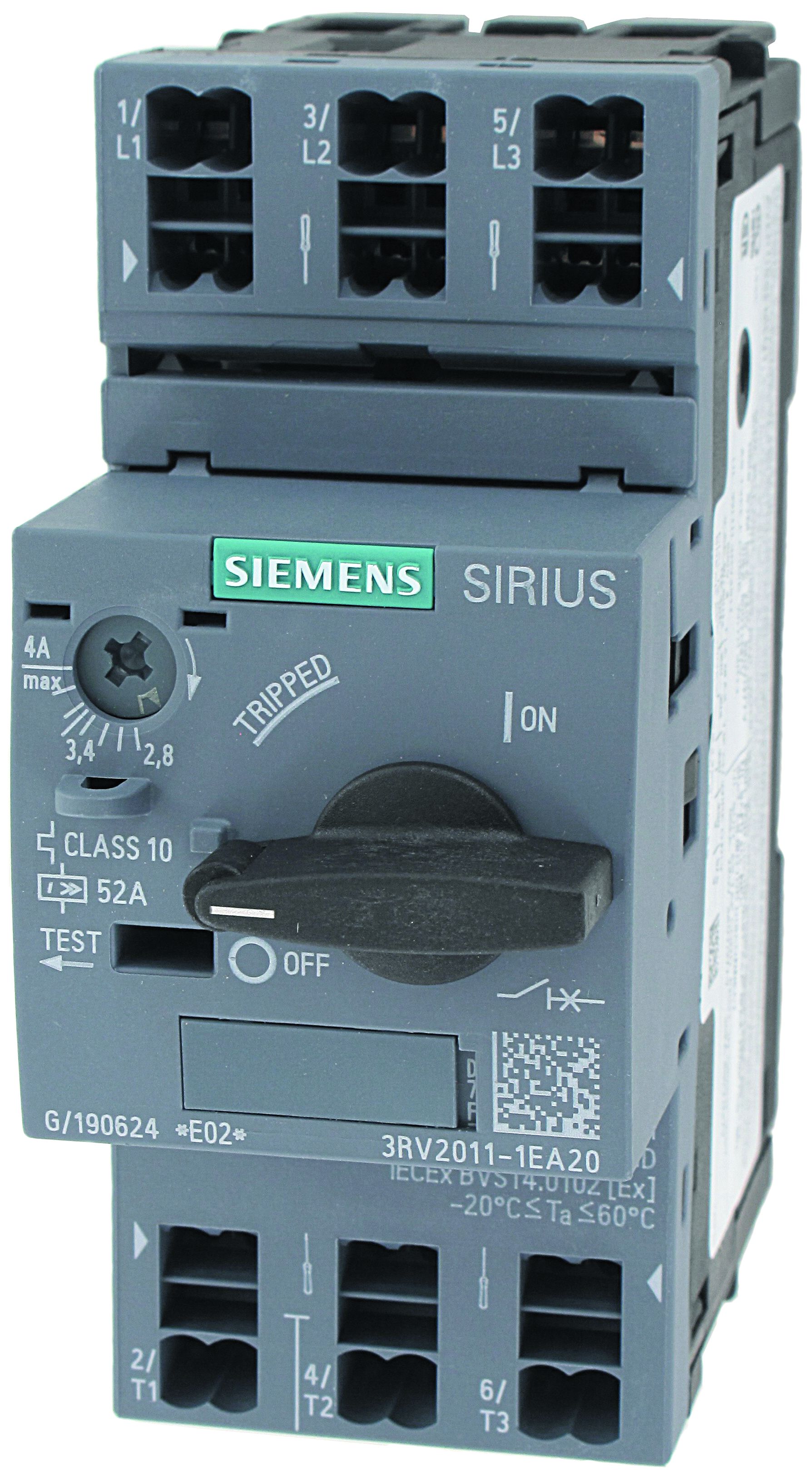 Siemens SIRIUS Motorschutzschalter Class 10