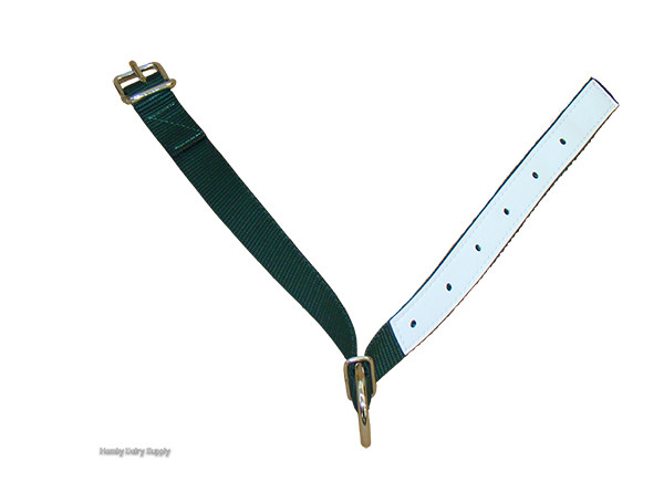 Green Nylon collar sheep/goat 23 inches