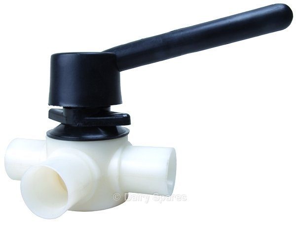 Plastic 3 Way Milk Wash Valve – PP20 PP20
