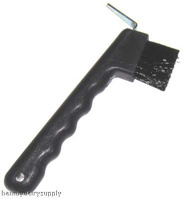 Hoof Brush with Scraper