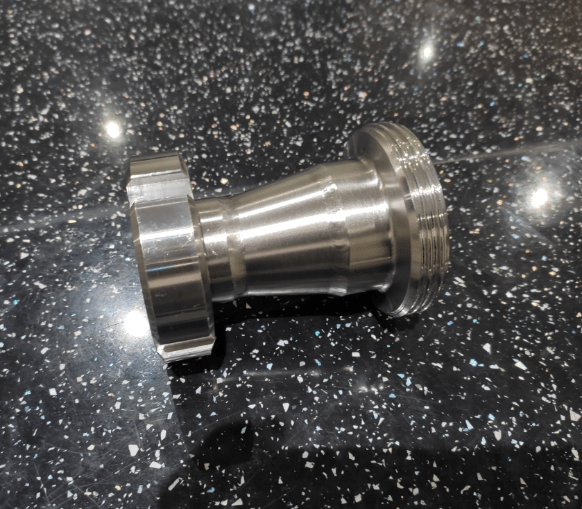 Stainless Steel Reducer DIN 40 Male to DIN 32 Female