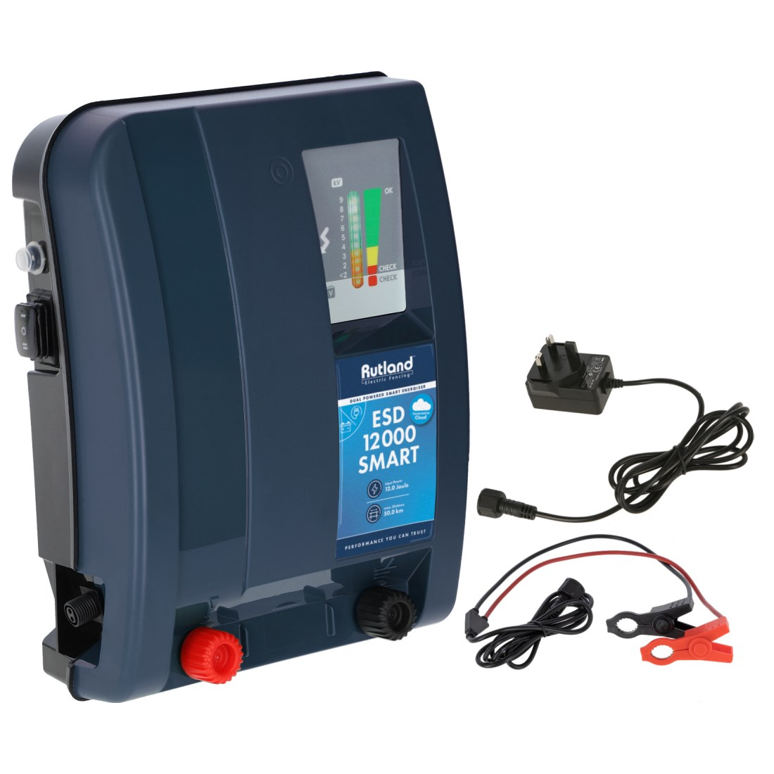 Rutland ESD 12000 SMART Electric Fence Energiser ESD 12000